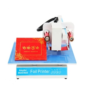 Zhengzhou Amydor 8025 alimentación automática papel aluminio Digital oro estampado máquina de impresión impresora - Product Image 5