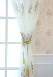 Vendita calda pannello trasparente pronto per il ricamo in <span class=keywords><strong>pizzo</strong></span> ultimi disegni di moda per <span class=keywords><strong>tende</strong></span> - Product Image 5