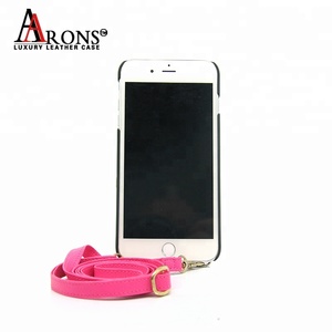 de diseño PU titular de la tarjeta de cuero cubierta trasera de la caja del teléfono celular con cordón para iPhone 7/8 plus XS - Product Image 2