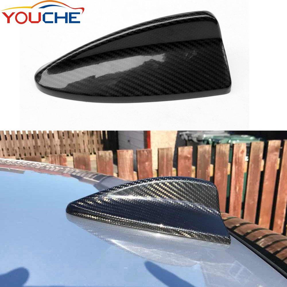 Крыша антенны из углеродного волокна Акулий плавник отделка крышки для BMW 3 серии E90 E92 E93 E82