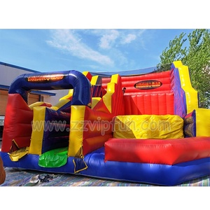 Prezzo competitivo di Alta Qualità Gonfiabile Daredevil Isola Scivolo Combo <span class=keywords><strong>Castello</strong></span> di Salto Con Scivolo - Product Image 1