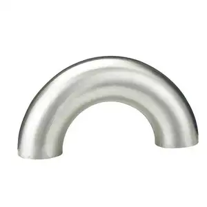 sanitary stainless steel tube fitting U bend 180 elbow 90 degree bends Y type elbow