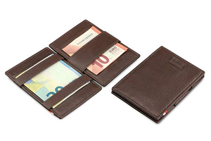 Mince Minimaliste Portefeuille Magique En Cuir Véritable Manchons De Blocage RFID pour Hommes - Product Image 4