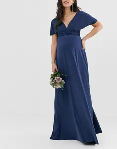 Maternity bridesmaid exclusive multiway maxi dress