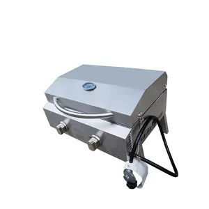 Stainless Steel Portable Table Top BBQ/barbecue Gas Grills for Outdoor Kitchen