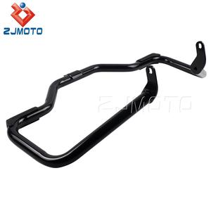 บาร์กันชนป้องกันเครื่องยนต์สีดำสำหรับมรดก Harley Fatboy Softail Springer 00-17 - Product Image 5