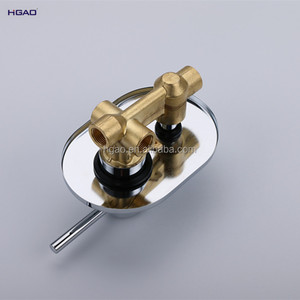 Diseño moderno <span class=keywords><strong>baño</strong></span> de cobre termostático ducha mezclador grifos conjuntos completo - Product Image 4
