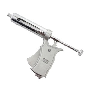 50 ml <span class=keywords><strong>semiautomática</strong></span> continuo ajustable jeringa veterinaria jeringa <span class=keywords><strong>arma</strong></span> para aves de corral de inyección - Product Image 1