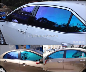 En Stock VLT G10 IR de privacidad de 80% de <span class=keywords><strong>cine</strong></span> calor rechazo camaleón Solar película de la ventana para púrpura - Product Image 4