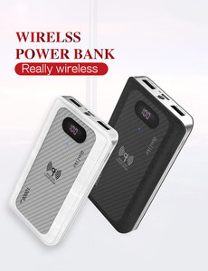 Innovative technologie 3 in 1 ladung 18650 lithium-10000 mah 2 verdrahtete 1 wireless power bank für handy - Product Image 6