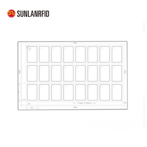 2018 MHz ISO14443A 13,56 MHz MIFARE Classic <span class=keywords><strong>1</strong></span> K S50 passive NFC RFID wet inlay for card making - Product Image 2