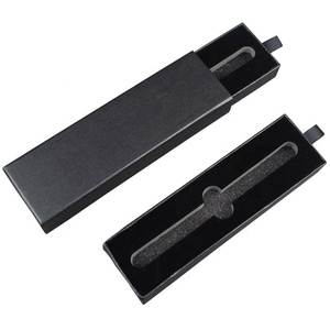 Custom Printed Cardboard Paper Pen Gift Box Packaging With Foam Insert