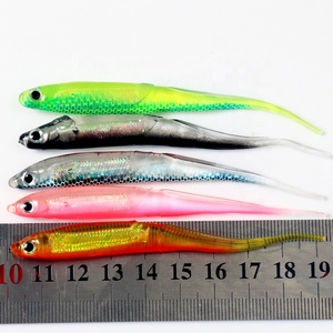 Meredith — <span class=keywords><strong>leurre</strong></span> <span class=keywords><strong>souple</strong></span> aux couleurs de l'arc-en-ciel avec paillettes, appât artificiel avec spinner, 95mm, 2.6g, pour la pêche d'<span class=keywords><strong>hiver</strong></span> sur glace - Product Image 6