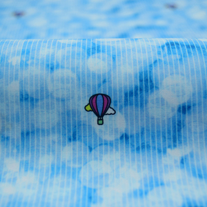 Skygen tejido liso suave digital 100% algodón de la camisa de la raya de dibujos animados tela - Product Image 4