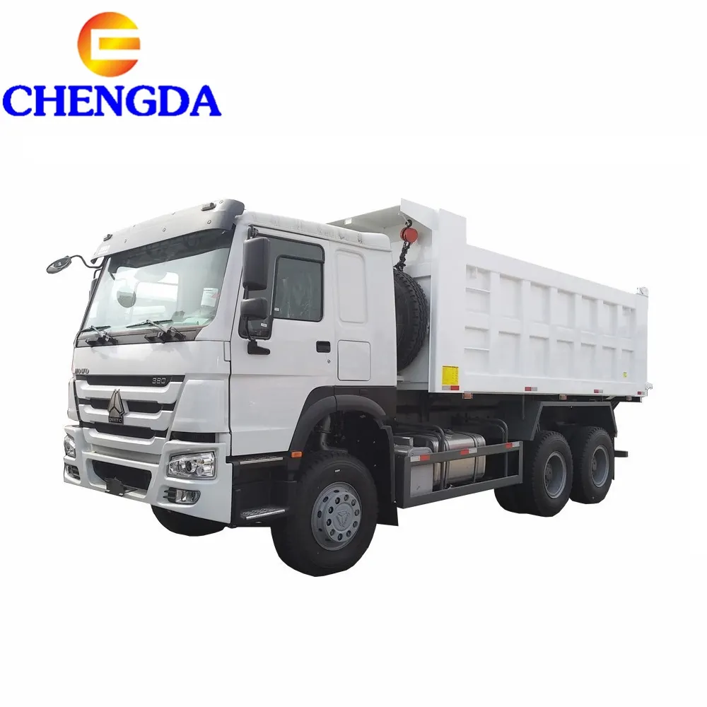 Cina Diesel 10 ruote 40 Ton 15 18 metri cubi camion ribaltabile in vendita con uomo