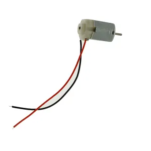 3-6V Small dc Motor type 130 toy car motor with cable DC hobby motor for hobby smart car stem