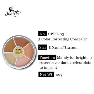OEM ligero cara Base <span class=keywords><strong>de</strong></span> maquillaje contorno <span class=keywords><strong>de</strong></span> la piel 6 corrección <span class=keywords><strong>de</strong></span> Color oscuro círculo ocultar paleta <span class=keywords><strong>corrector</strong></span> crema - Product Image 5