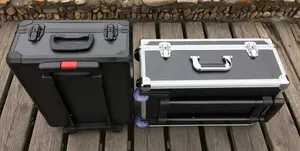 Tool Box Aluminum Tool Box Pull Rod Aluminum Case Tool Case Aluminum Tool Carrying Flight Case Box With Trolley And Wheels