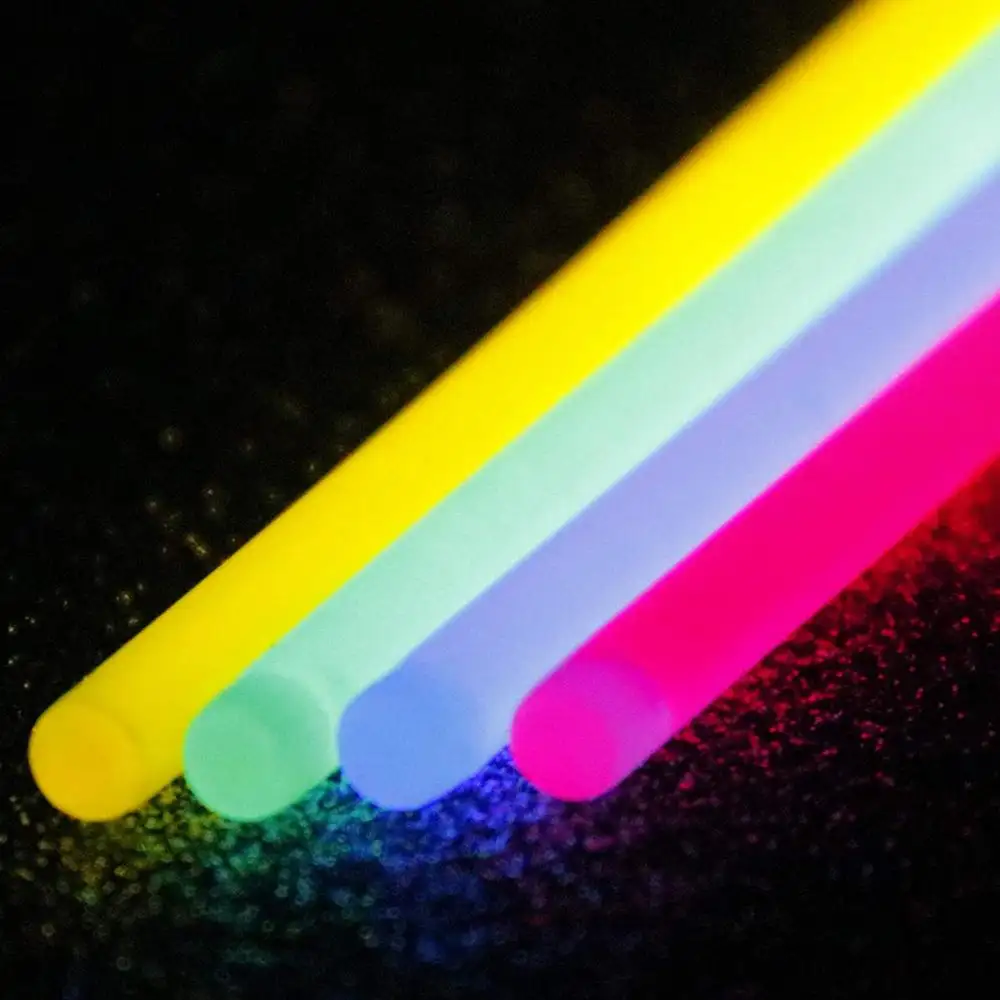 neon glow sticks party supplier customized brand 12'' glow stick halloween