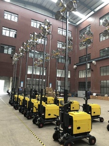 Máy Phát Điện Di Động Diesel Với Đèn Chiếu Sáng Tháp - Product Image 4