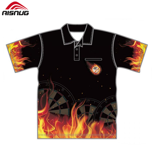 <span class=keywords><strong>2017</strong></span> di nuovo modo personalizzato sublimazione club freccette jersey su ordinazione per freccette stampa camicia - Product Image 5