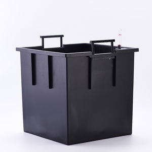 Oficina de gran tamaño jardín blanco <span class=keywords><strong>rota</strong></span> de plástico cuadrado árbol flor macetas y jardineras de contenedores grandes maceteros - Product Image 3