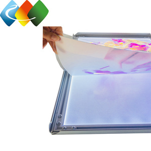 Wand Montiert Hängenden Slim <span class=keywords><strong>Led</strong></span> Aluminium Rahmen <span class=keywords><strong>Flip</strong></span> <span class=keywords><strong>Open</strong></span> Werbung Poster Rahmen Licht <span class=keywords><strong>Box</strong></span> - Product Image 6