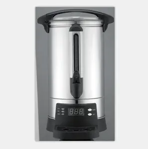 Electric Thermos CB CE Tea Maker Hot Water Urn with Digital Temperature Control Stainless Steel 20L Drinking Water Boiler