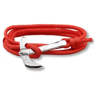 Charmes de hache faits à la main en gros bracelets de corde nautique