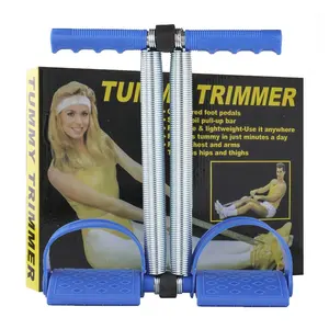 Custom Professionele Home Fitness Multifunctionele Metalen Lente Pedaal Pull-Er Been Afslanken Oefening Pull Tummy Trimmer