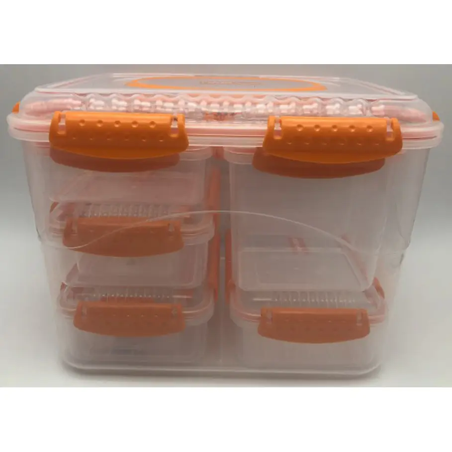10 adet gıda saklama kutusu plastik saklama kabı gıda koruyucu kutular