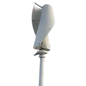 Dikey rüzgar rüzgar türbini jeneratör 100-600W 12V 24V dikey eksen rüzgar türbini rüzgar jeneratörü Motor