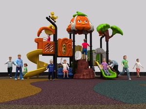 <span class=keywords><strong>Los</strong></span> niños de plástico suave respetuoso del medio ambiente pequeño combinación <span class=keywords><strong>parque</strong></span> de atracciones - Product Image 3