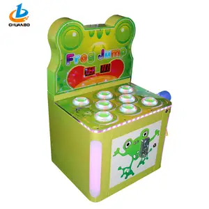 Gioco per bambini macchina Happy Frog Super Fighter Criceto Bambini Coin Operated Giochi Colpire Macchina