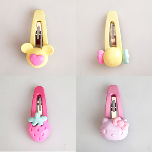 En gros personnalisé mignon en métal fantaisie en plastique petite fille épingles à cheveux clips pour les femmes - Product Image 3