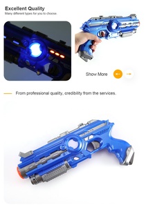 Âm Thanh Rung Động Trò Chơi Bắn Súng Điện Laser Tag Set Đồ Chơi Súng Laser Hồng Ngoại Với Ánh Sáng - Product Image 2