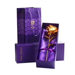 Rose-00001 xuping Lead and Nickel Free Alloy Flower Festival Lady Women <strong>Gift</strong> Plated 24 <strong>Karat</strong> Gold Rose - Product Image 6