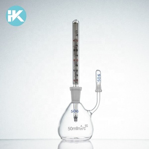 Huke personalizado 250 ml picnómetro botella de gravedad específica de cemento Le <span class=keywords><strong>Chatelier</strong></span> frasco en el laboratorio - Product Image 6