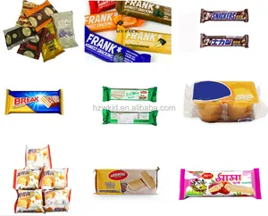 Flow Pack Horizontal Candy/Biscuit/Chocolate Packing Machine