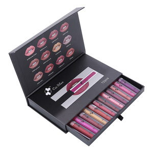 SENCAI Cheaper Custom Printing Luxury Makeup Gift <strong>Lip</strong> <strong>Gloss</strong> Set <strong>Packaging</strong> Paperboard <strong>Box</strong> - Product Image 2