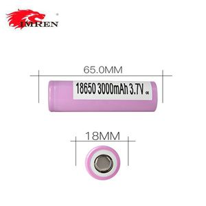 Calidad original INR18650 30Q 3000 mAh color rosa 18650 30Q <span class=keywords><strong>3</strong></span>,7 v Li-Ion batería recargable 30q 18650 batería - Product Image 2