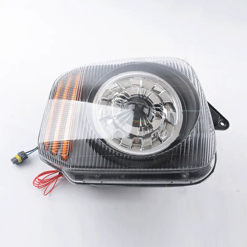 LED Headlight for Suzuki Jimny 4x4 auto parts headlight with angel eyes for Jimny accessories