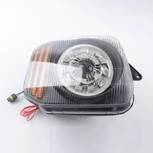 LED Headlight for Suzuki Jimny 4x4 auto parts headlight with angel eyes for Jimny accessories