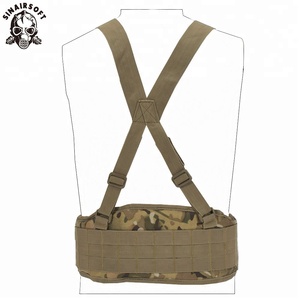 Tactique Molle Taille Rembourré Ceinture w/Jarretelles Combat Multifonction Chasse Sangle - Product Image 2