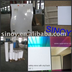 CAT II tejido de PVC película de <span class=keywords><strong>espejo</strong></span> de pared para gimnasio en tamaño de encargo - Product Image 6
