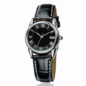 Montre-bracelet en cuir classique avec chiffres romains, bonne qualité, pour couple, couleur marron, modèle japonais, tendance, pour amoureux, nouveauté <span class=keywords><strong>2021</strong></span> - Product Image 5