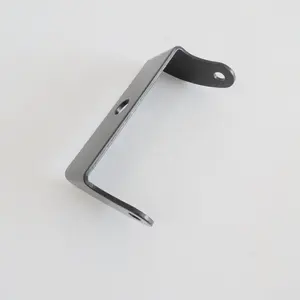 Custom made bending part pole mounting mailbox bracket