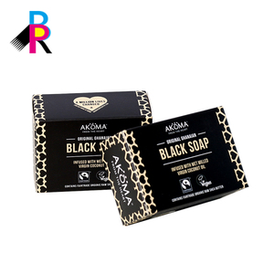 Emballage sur papier personnalisé, boîte à savon noire, Simple et <span class=keywords><strong>pas</strong></span> <span class=keywords><strong>cher</strong></span> avec Logo, 50 pièces - Product Image 6