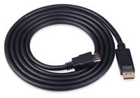 Câble HDMI vers DP 4K 60Hz de haute qualité, adaptateur DP vers HDMI