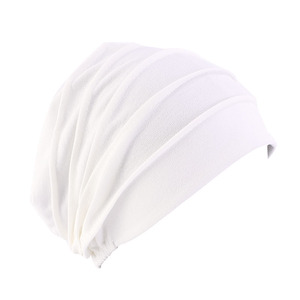 En gros Une Seule Couche Solide <span class=keywords><strong>Bonnet</strong></span> Chapeau Cancer Cap Unisexe Slouch Beanie Turban TJM-267 - Product Image 4